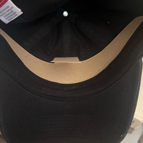 David Bowie American Needle Ballpark Adjustable Hat - Black. Embroidered. NWT - Picture 3 of 3